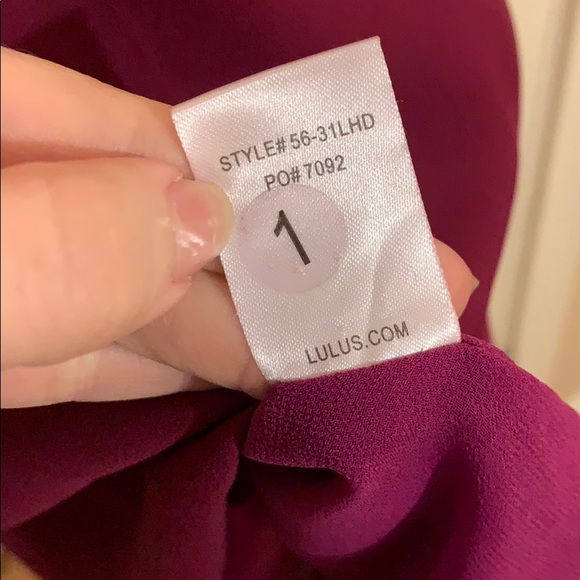 Lulu’s Magenta Swing Dress - Picture 8 of 8